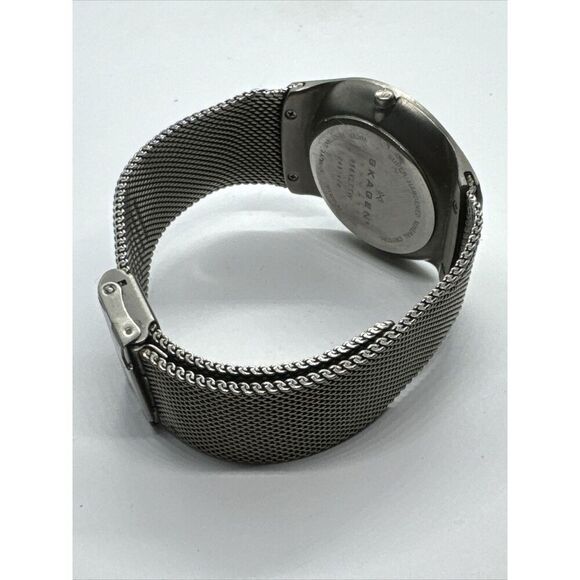 Skagen 956XLTTW Women\'s Silver Stainless Steel Mesh Analog Quartz Watch AEA141